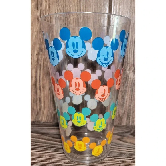 Disney Mickey Mouse Cups/Tumblers, Plastic with colorful Mickey Mouse Faces. - Picture 3 of 6